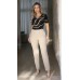 034406 - Blusa Ramany Estampa Pontos de Bordado